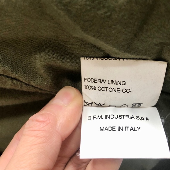 Hache utilitarian canvas military jacket - Picture 7 of 7